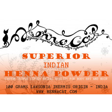 900g 'Hennacat's Cream' Superior Rajasthani Henna Powder (2022 crop 2023 manufacture)